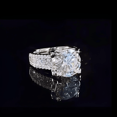 Real 2-Carat Moissanite Ring For Women 8mm 925 Sterling Silver Band D Color VVS Diamond Engagement Fine Jewelry With GRA, Drestiny, Rings, White, Silver, Green, 3-Carat, 5-Carat, United States, USA, Canada, Australia, New Zealand, United Kingdom, UK, moissanite engagement ring, moissanite rings for women, moissanite wedding band, moissanite ring, affordable moissanite rings, moissanite wedding ring, affordable moissanite engagement rings, shopdrestiny.com